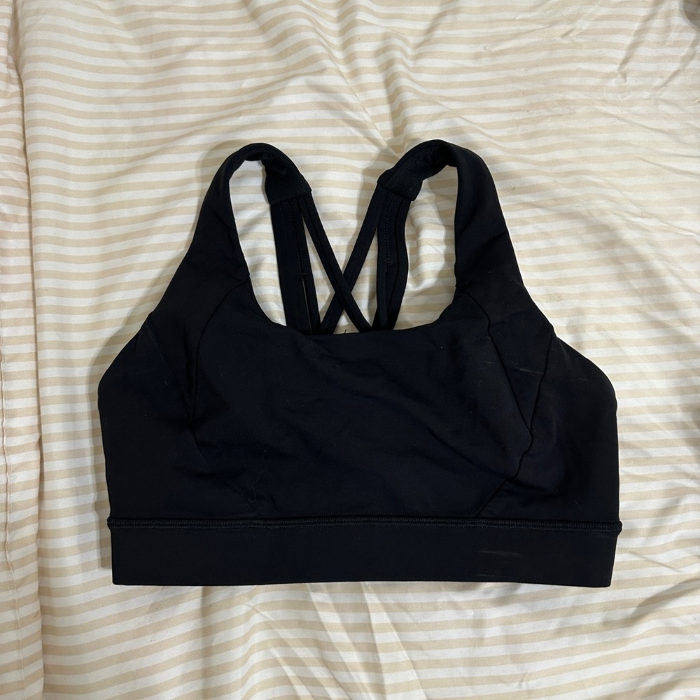 Black Sports Bra